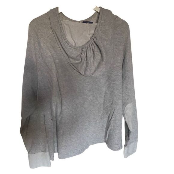 Champion waffle knit distressed hooded XL patched elbows Michigan - Picture 4 of 5